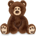 Bearington Lil' Barnaby Teddy Bear Stuffed Animal - 11.5" Soft and Cuddly Brown Bear Plush Toy with Weighted Bottom - Cute Stuffed Animal Teddy Bears Gift for Kids, Plush Collectors and Baby Showers